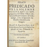 INQUISICION. Sermón a los desagravios de Cristo ofendido en su imagen.