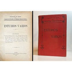 Colección de Obras del General de División... Estudios Varios. 1916