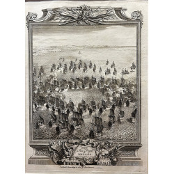 The Sea Fight of Málaga.. lONDRES, HACIA 1715.
