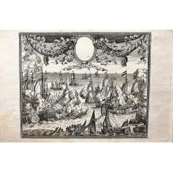 SEE Battaglia bey Malaga. (Siglo XVIII)