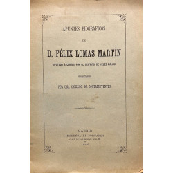 Apuntes biográficos, diputado a cortes por el distrito de Velez-Málaga.