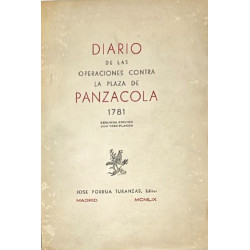Diario de las operaciones contra la plaza de Panzacola en 1781