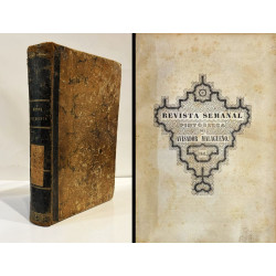 REVISTA semanal pintoresca del Avisador Malagueño. 1846