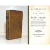 Recherches sur l'origine du despotisme oriental. 1761