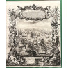Das See Treffen bey Malaga... Augsburgo, hacia 1714.