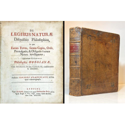 CUMBERLAND. De Legibus Naturae Disquisitio Philosophica, 1672
