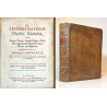 CUMBERLAND. De Legibus Naturae Disquisitio Philosophica, 1672