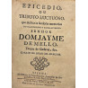 Epicedio, ou tributo luctuoso, que dedica às Dom Jayme de Mello, Duque de Cadaval