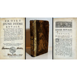 Projet d'un Diexme Royale. 1707