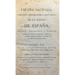 España Sagrada tomo XII.