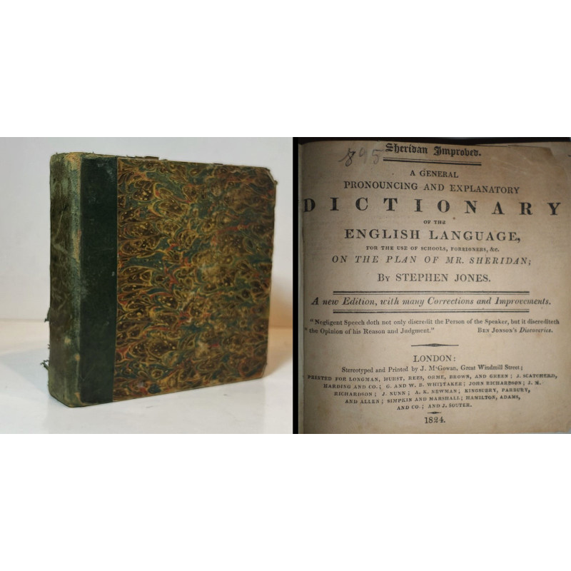 Sheridan Improved. A general pronouncing and explanatory Dictionary of the English Language, … A new Edition, with many Correcti Sheridan Improved. A general pronouncing and explanatory Dictionary of the English Language, … A new Edition, with many Correcti