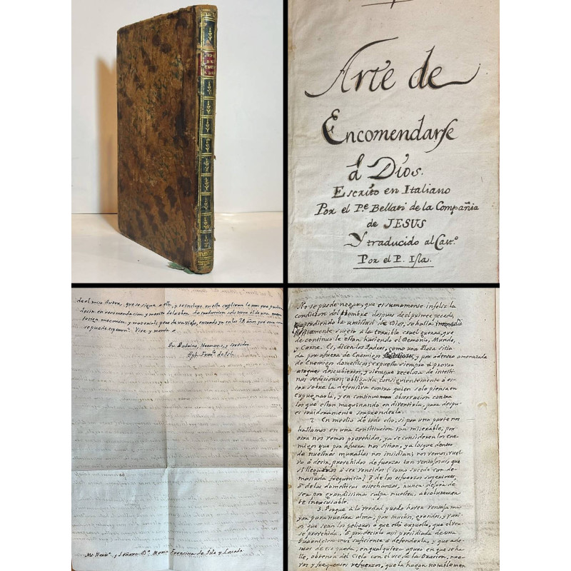 Arte de Encomendarse a Dios. Traducida por el P. Isla. Arte de Encomendarse a Dios. Traducida por el P. Isla.