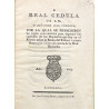 Real Cédula sobre la renta del Tabaco. 1793