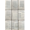 Colección de cuestionarios del año 1802, 3 de ellos con respuestas manuscritas del Real Sitio de San Fernando, Madrid.