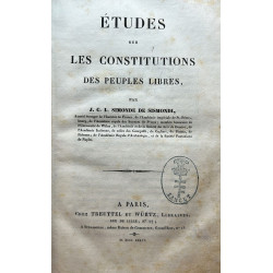Études sur  les sciences sociales.