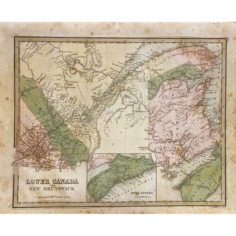 Lower Canada and New Brunswick. Boston, 1846, Lower Canada and New Brunswick. Boston, 1846,