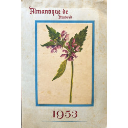 ALMANAQUE de Madrid 1953.