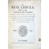 REAL Cédula de S. M. y Señores del Consejo, en que se manda guardar y cumplir el Real Decreto. Oviedo 1793
