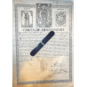 CARTA de Hermandad … Provincia de San Pedro de Alcántara de Religiosos Menores Descalzos...  1753