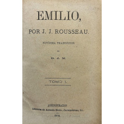 Emilio. 2 tomos.