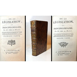 De la Législation, ou Principes des Loix. 1776