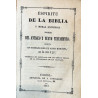 Espíritu de la Biblia y Moral universal sacada del Antiguo y Nuevo Testamento. Escrita en Toscano con las citas al pie