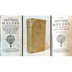 Oeuvres Mélées de Monsieur le Chevalier Temple.1693