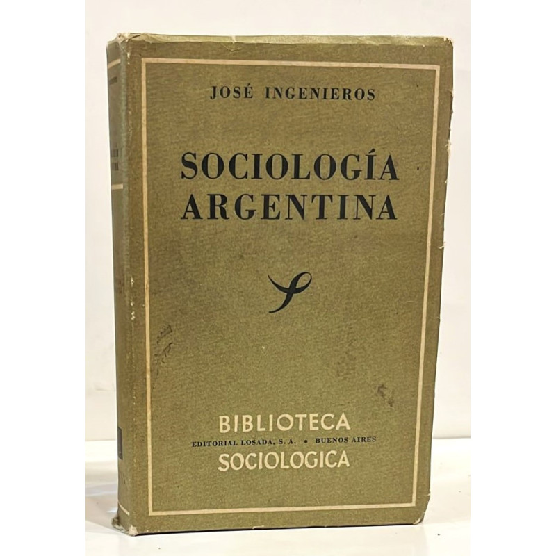 Sociología Argentina. 1946 Sociología Argentina. 1946