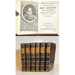 O Engenhoso Fidalgo Dom Quixote de la Mancha. 1794 (Primera edición en portugués).