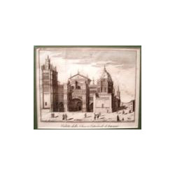 Veduta della Chiesa Cattedrale di Toledo.