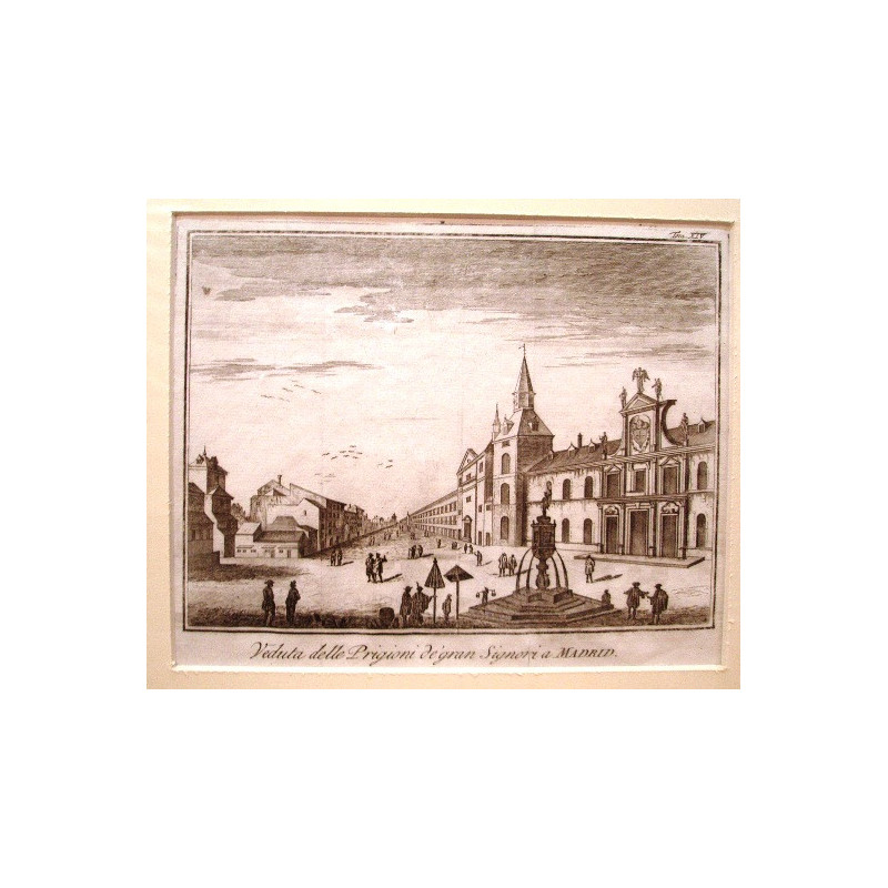 Veduta delle Prigioni de gran Signori a Madrid.