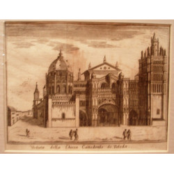 Veduta della Chiesa Cattedrale di Toledo.
