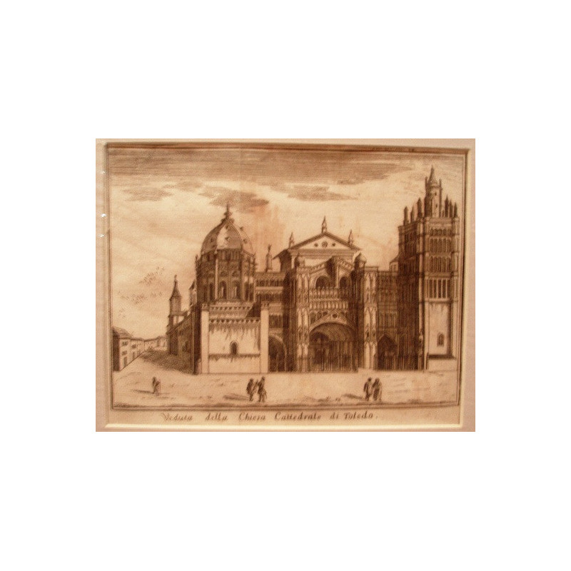Veduta della Chiesa Cattedrale di Toledo.