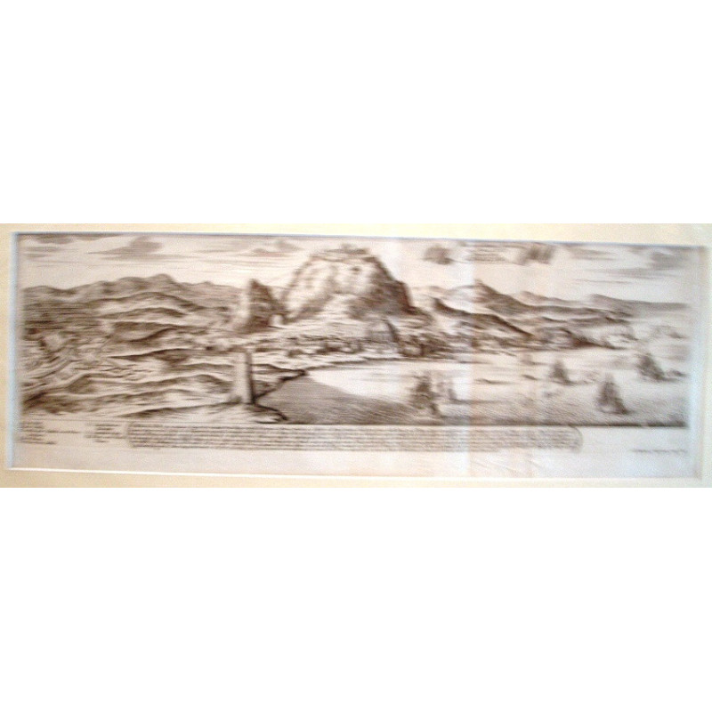 Das von denen Spaniern in Anno 1727 Belagerte Gibraltar.