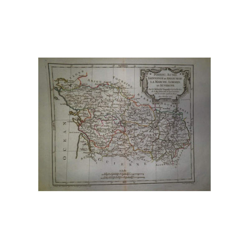 Poitou, Aunis, Saintonge et Angoumois. La Marche, Limosin, et Auvergne.