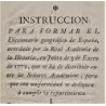 INSTRUCCIÓN para formar el Diccionario Geográfico de España.