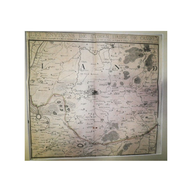 Les environs de St. Omer, d'Aire, de Cassel.