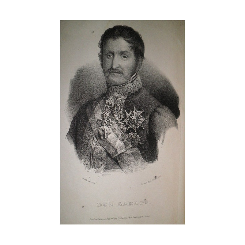 The Career of Don Carlos, since the death of Ferdinand the Seventh being a chapter in the History of Charles the Fifth.