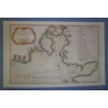 Plan du Port et Ville de Cartagene en Espagne.