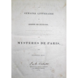 Les mystères de Paris.