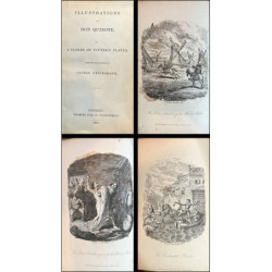 lustrations of Don Quixote in a series of fifteen plates, designed and etched by George Cruikshank.
