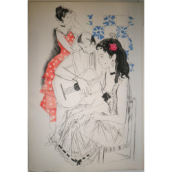 Romancero Gitan. Gravures de Grau-Sala.