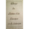 Agrégé de l’histoire et des principes de la Botanique. /-/ Arithmetique.