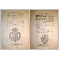 Defensa del sitio de Tortosa. Aprovación. Este papel escriue la defensa  del sitio de Tortosa, los alientos de aquella fedilissi