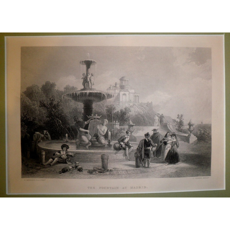 The fountain at Madrid.