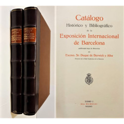Catálogo Histórico y Bibliográfico de la Exposición Internacional de Barcelona 1929-1930 publicado bajo la dirección de…