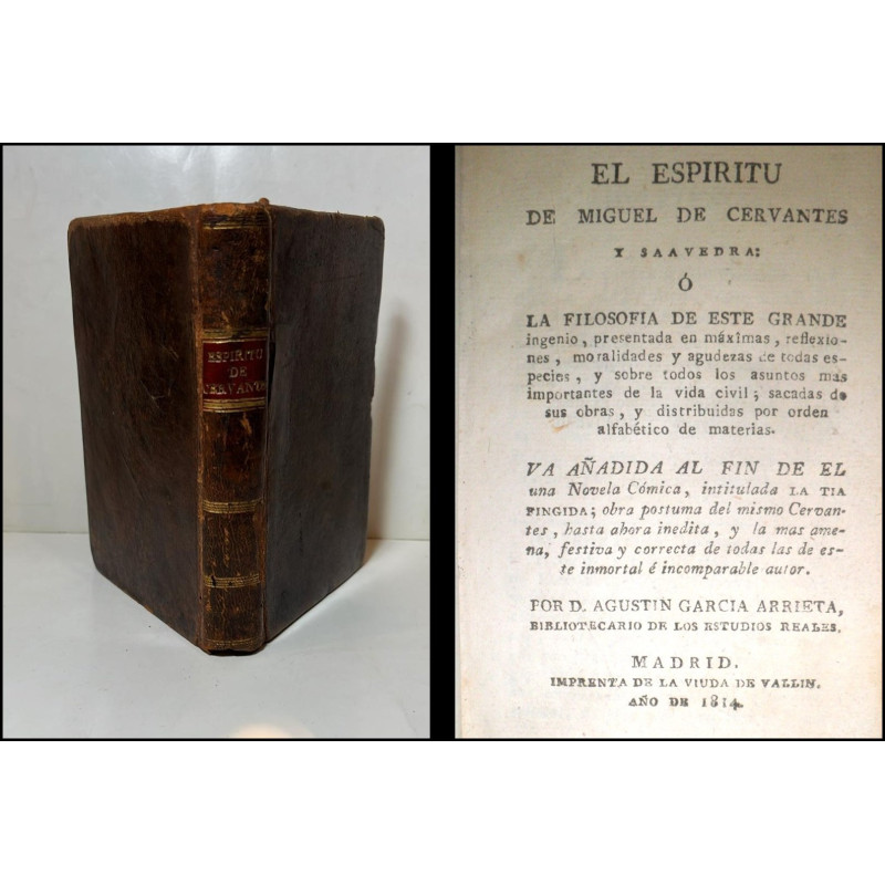 El espíritu de Miguel de Cervantes y Saavedra: o la filosofía de este grande ingenio, presentada en máximas, reflexiones, morali