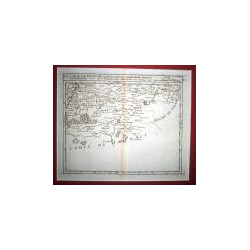 Carte de Flandre ou sont les environs d'Oudenarde, Ninove, Gerardmont.