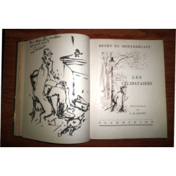 Les célibataires. Illustrations de F. M. Salvat.