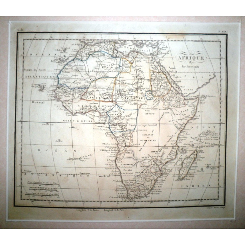 Afrique. Par Arrowsmith.